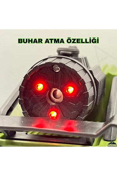 STOREMAX Oyuncak Uzaktan Kumandalı Full Fonksiyon Buhar Atan Şarjlı Işıklı Rc...