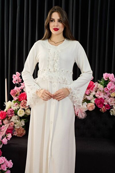 Lama Lingerie Women's Long Dress Lace