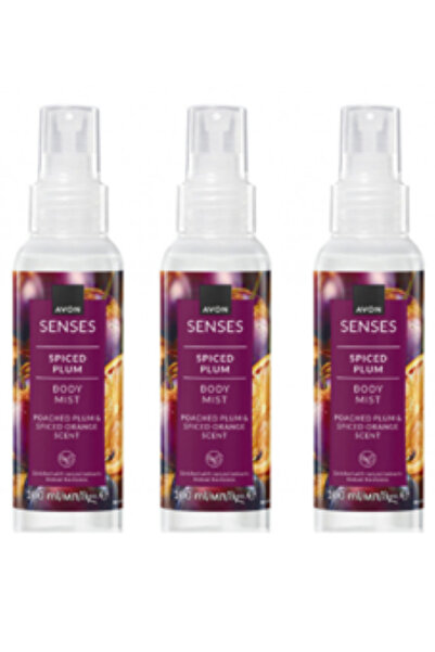 AVON 3 x Spiced Plum Body Spray