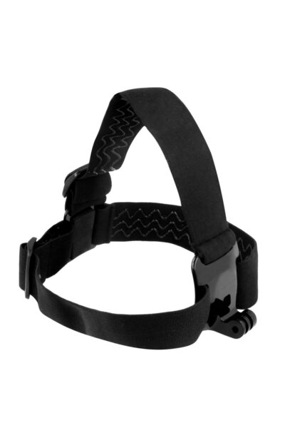 OEM Universal Sports Camera Headband Mount for GoPro, DJI, Insta360 - Black