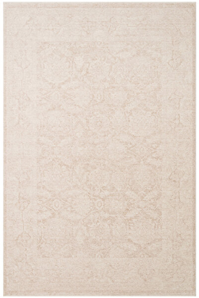 Cool Halı Şahmaran Krem Rengi Vintage Klasik Dokuma Yumuşak 4 Mevsim Giyinme ...