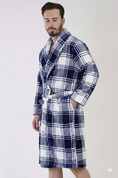 Viennetta Мъжки халат Vienetta с мека текстура