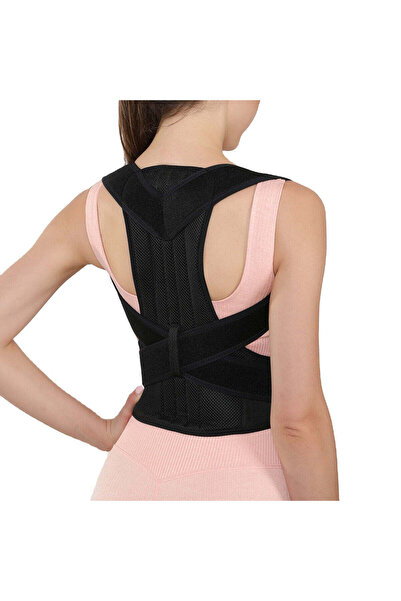 JINGBA SUPPORT مصحح وضعية قابل للتعديل لدعم الظهر والكتفين للرجال والنساء (JB...