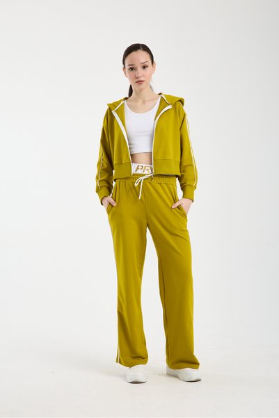 ZAZZONİ Basic Women's 3-Piece Tracksuit Set