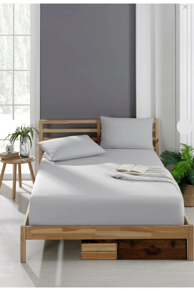 MUK's Cotton Padded Elastic Sheet Double Size