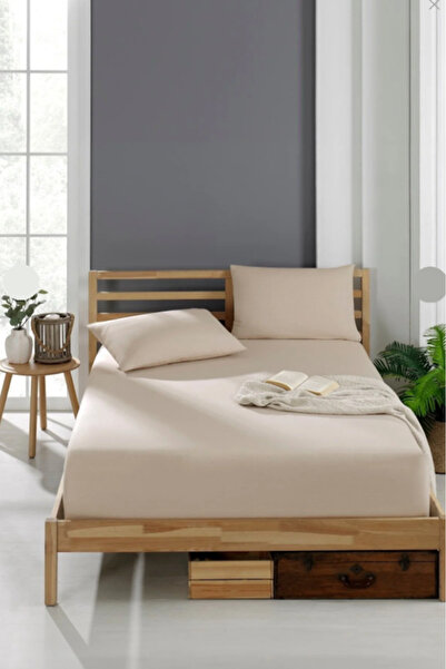 MUK's Cotton Padded Elastic Sheet Double Size