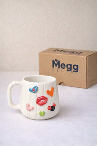 MeGgDecor Colorful Love Mug