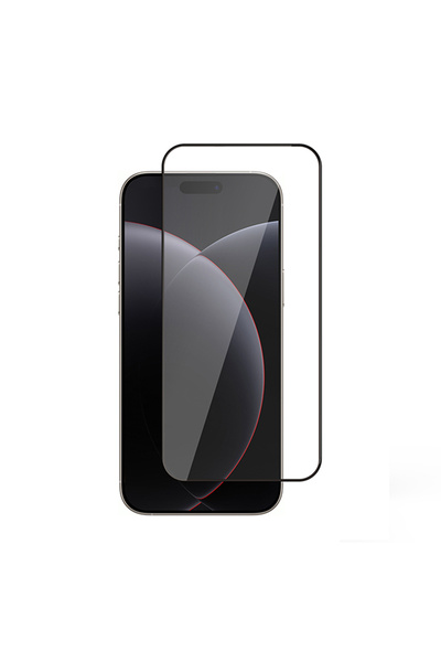 zore iPhone 17 Pro Rika Premium Tempered Glass Screen Protector - Transparent