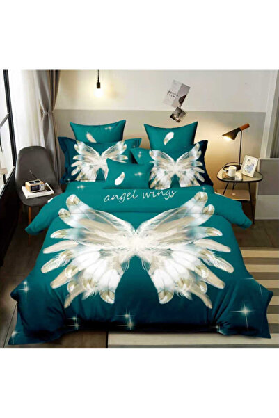 trendyhome Double bed linen, Superior Fine Cotton, 6 pieces