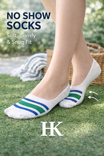 HK Underwear 10'lu Unisex Babet Çorap