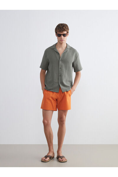 LC Waikiki Peak New Season Short Length Men's Swim Shorts