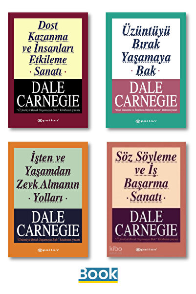 Epsilon Yayınevi Dale Carnegie Kitap Seti / Dost Kazanma ve İnsanları Etkilem...