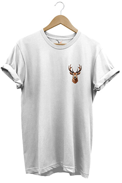 WİDİ Tricou cu guler rotund, imprimat, 100% bumbac, cu croială normală, pentr...