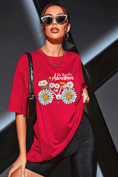 trendypassion Adventures Printed Design Tshirt