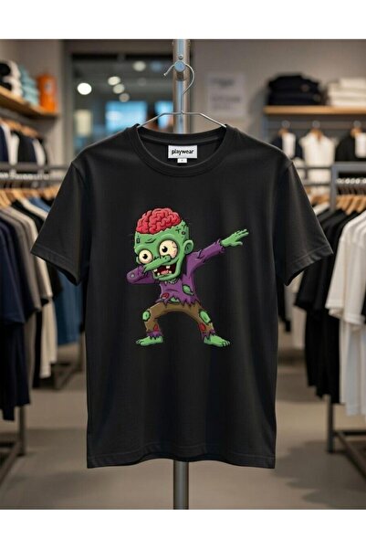 playwear PLAY WEAR Tricou unisex cu imprimeu MONSTER V 2, cu decolteu tip cre...