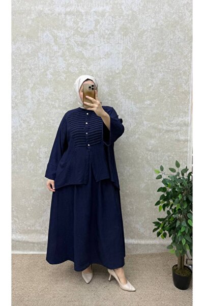 İLGEN FASHİON Nevlürlü Asymmetric Cut Skirt Suit