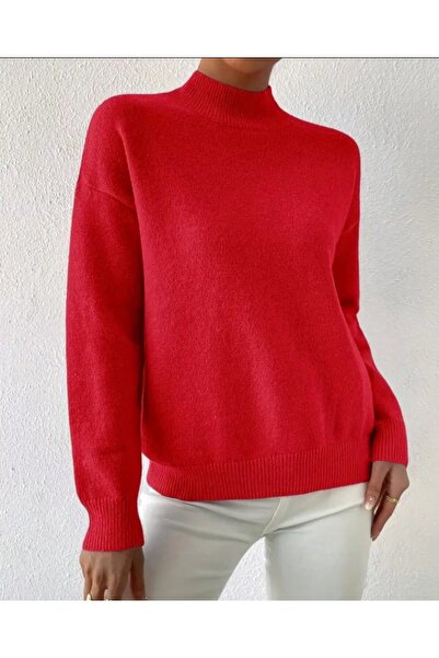 End Black Store   Women's Long Sleeve Turtleneck Knitwear Blouse
