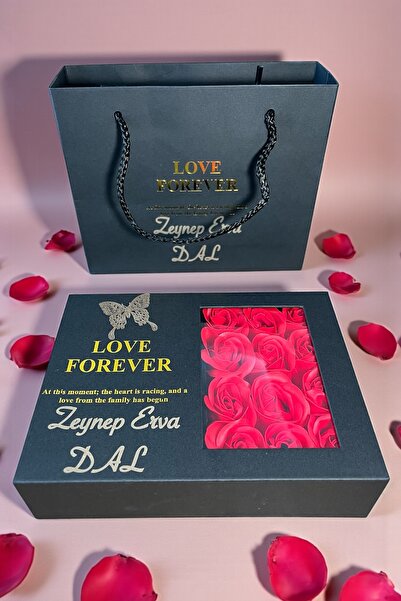 Zeysel store İsme Özel Istiridye Içinde Inci Kolyeli Kişiye Özel Kırmızı Gül ...