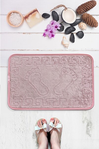 Lenjerii Deosebite Covoras baie 40x60 cm, Alessia Home, - Roz Pudra