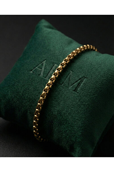 MaisonAHM اسوارة نسائية باللون الذهبي