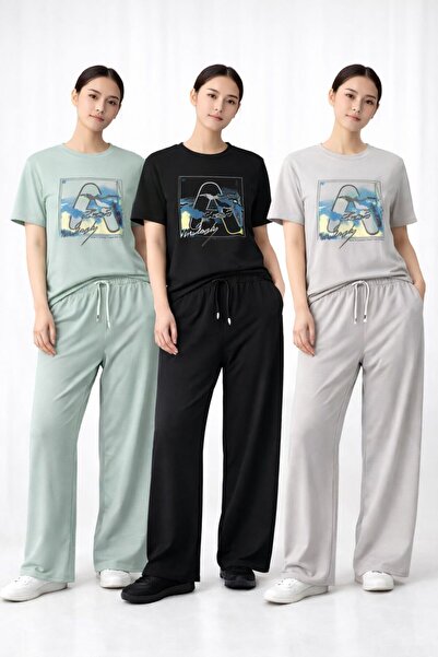 LaFont A 3-piece pajama set in different colors, as pictured. Elegant and att...