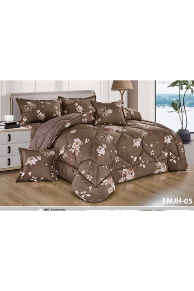 Ropi Modern Elegance Single Summer Duvet Set - Silky feel and modern design -...