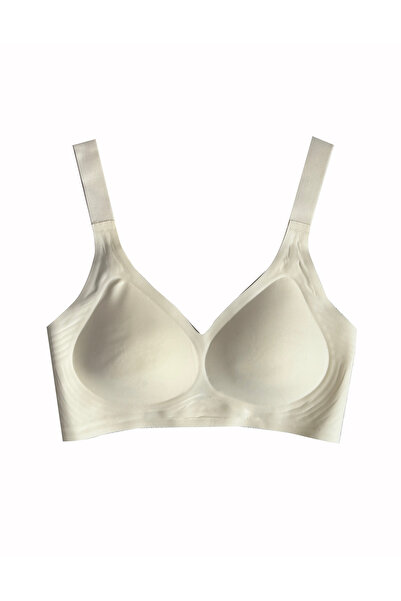 ALYA UNDERWEAR Women's Ultra Comfortable Molded Thick Strap Laser Cut Invisib...