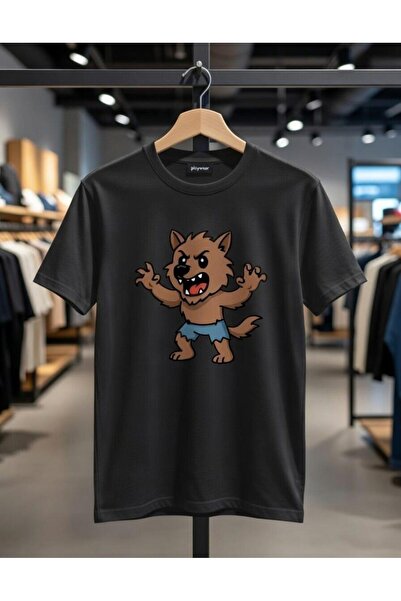 playwear PLAY WEAR Unisex Μπλουζάκι με στάμπα KIZGIN KURT με λαιμόκοψη ποδηλάτου