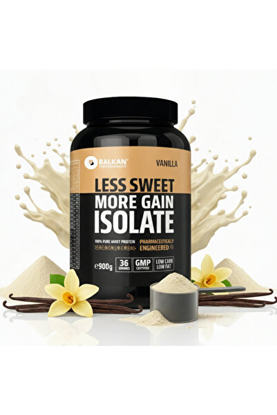 Balkan Pharmaceuticals Proteine din zer 100% Whey Protein Isolate, 900 g, nu ...