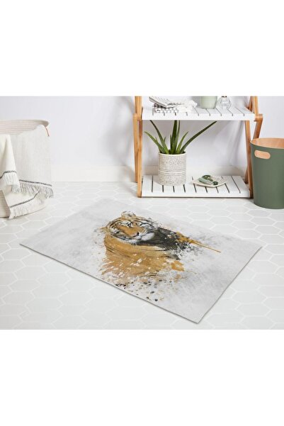 Lenjerii Deosebite Covoras baie 3D 50x80cm, Tropik Home, Tiger