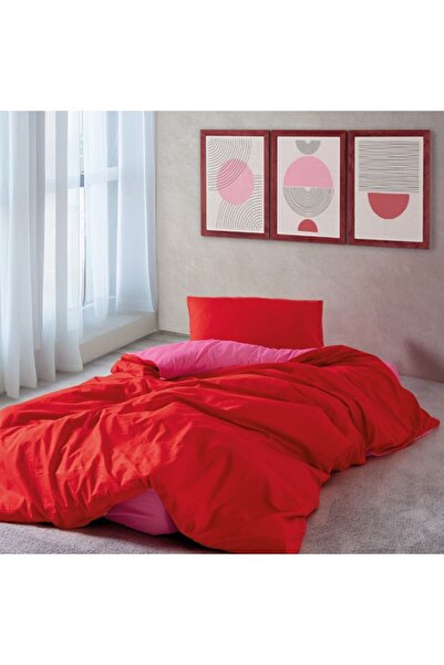 Cozy Home Bed linen 1 person with elastic, ranforce cotton, Cozy Home, Sage R...