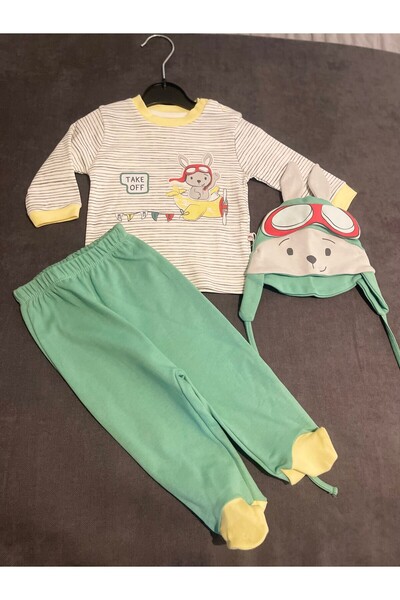 TURCIA Set 3 piese bebe baiat