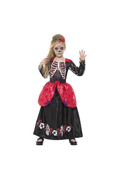 Smiffys Day of the Dead Skeleton Costume 4-6 years