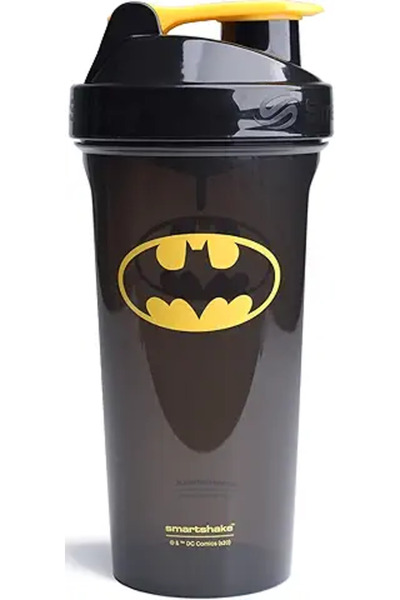 SMART SHAKE زجاجة خلط البروتين سمارت شيك لايت 800 مل بتصميم باتمان
