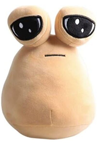 STOREMAX Pelüş Ayıcık Poe, Kahverengi Ayı, Doldurulabilir Pou, Uzaylı Pelüş O...