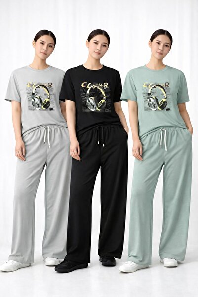 LaFont A 3-piece pajama set in different colors, as pictured. Elegant and att...