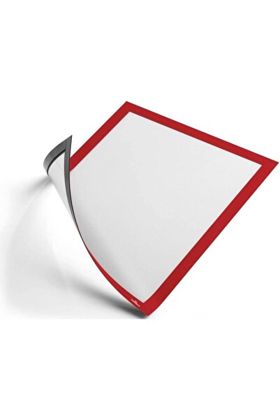 STOREMAX hdg 5 adet Mıknatıslı Şömiz Manyetik Evrak Tutucu Şeffaf Magnet Şömi...