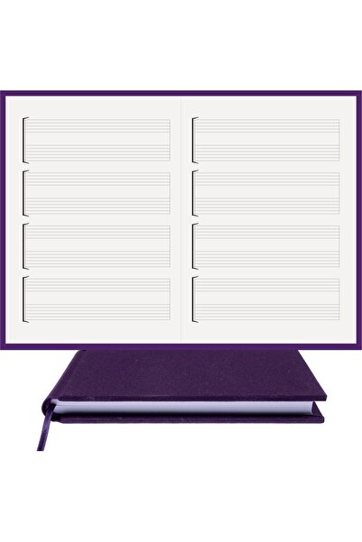 BİDEFTER Guitar Notepad Keyless, Blank Tabbed - 100% Handmade, 2026 Collectio...