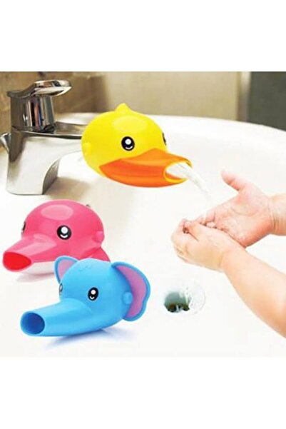 STOREMAX Sevimli Ördek Musluk Başlığı, Evye Başlığı Uzatıcı El Yıkama Alışkan...