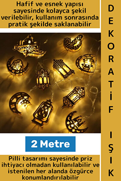 Wintoup Ev Dekorasyonu Mağaza Cafe Vitrin Süsleme Çok Şık Estetik Ramazan Tem...