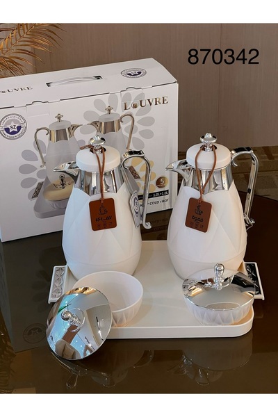 Louvre Thermos set with tray and two trays