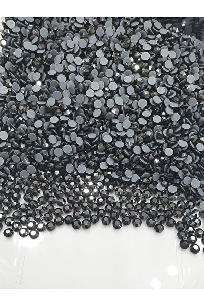 CRYSTALSHOP حجر لاصق بالكي هوتفيكس Ss16 أسود لامع (25 جرام ~ 800 قطعة)