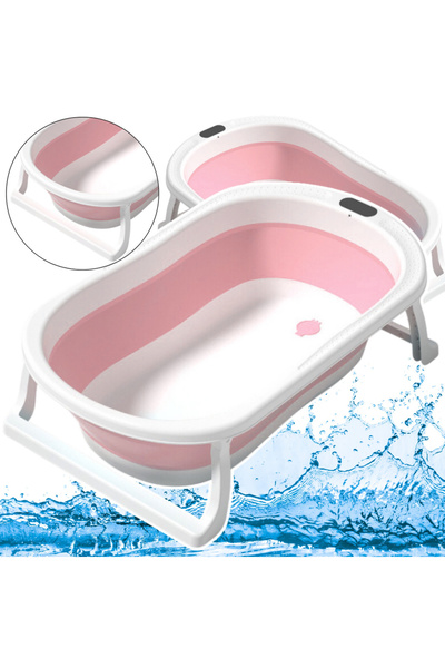 Three top online Folding Bathtub Non-slip Feet Pink