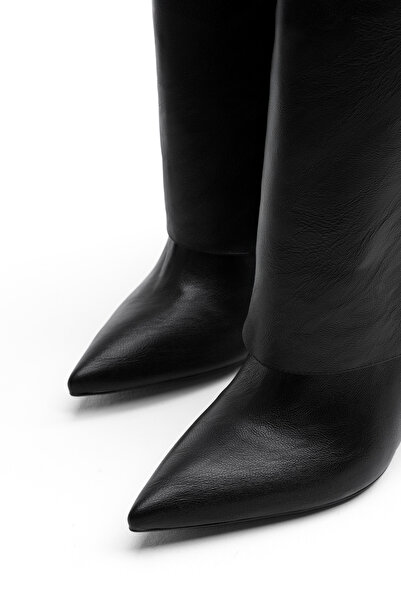 MARY Comfortable Stylish Heeled Long Boots Pointed Toe Thin Heel Women's Boot...