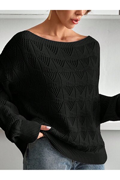 DEHA textile Stylish Patterned Soft Textured Knitwear Sweater