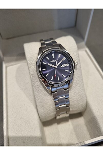 Seiko Metallic Steel Bracelet 10 Atm Water Resistant Sapphire Glass Women Wri...