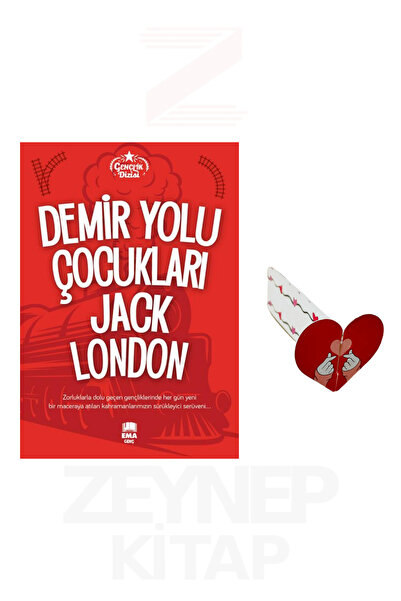 Ema Kitap Demir Yolu Çocukları - Jack London (Gençlik Dizisi) Özel Tasarım Ka...
