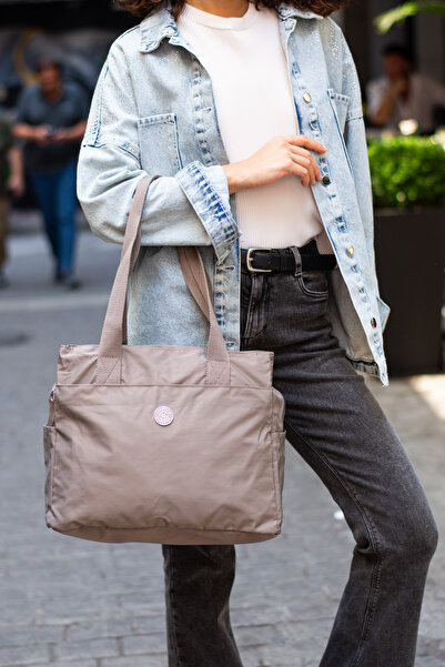 Sanmorris 7004 Stylish and Modern Large Size Women's Hand and Shoulder Bag wi...