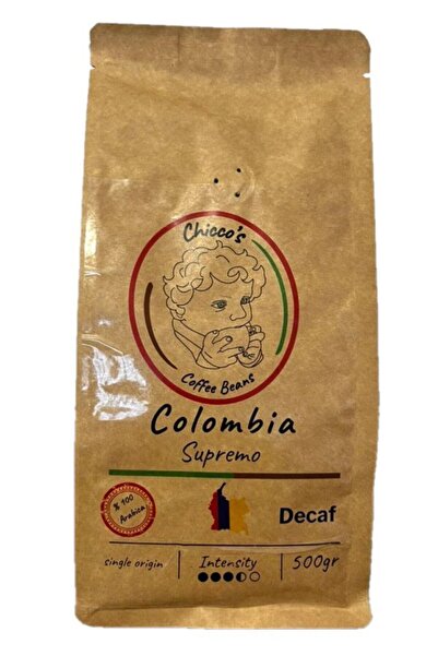 Colombia Decaf Çekirdek Kahve