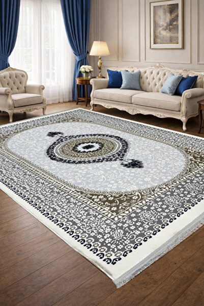 ünalcarpet 4 Metrekare - 6 Metrekare Modern Kalın Sık Dokuma Salon Ve Oturma ...